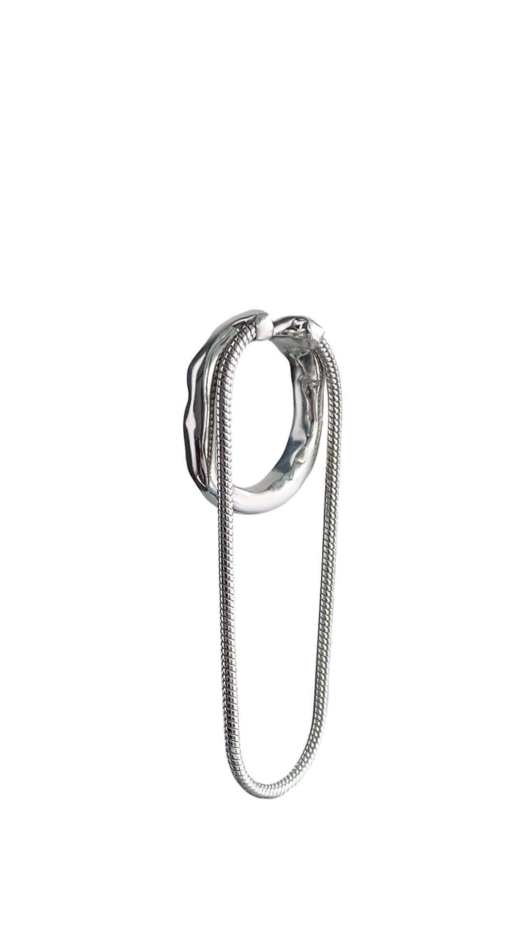 nan side view, handcrafted from handmade jewelry