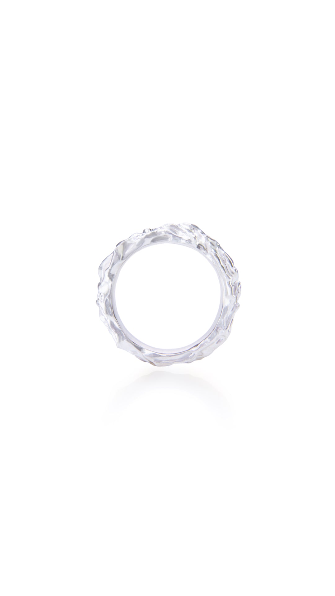 Lava White ring