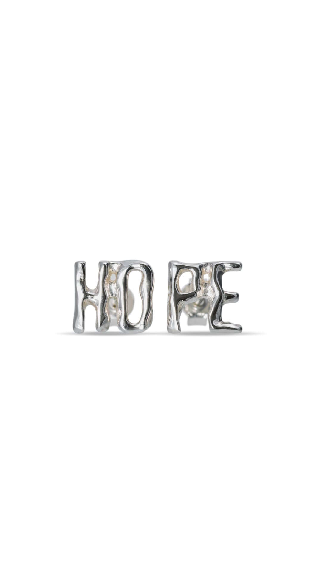 HOPE Earring, handmade from 925 sterling silver