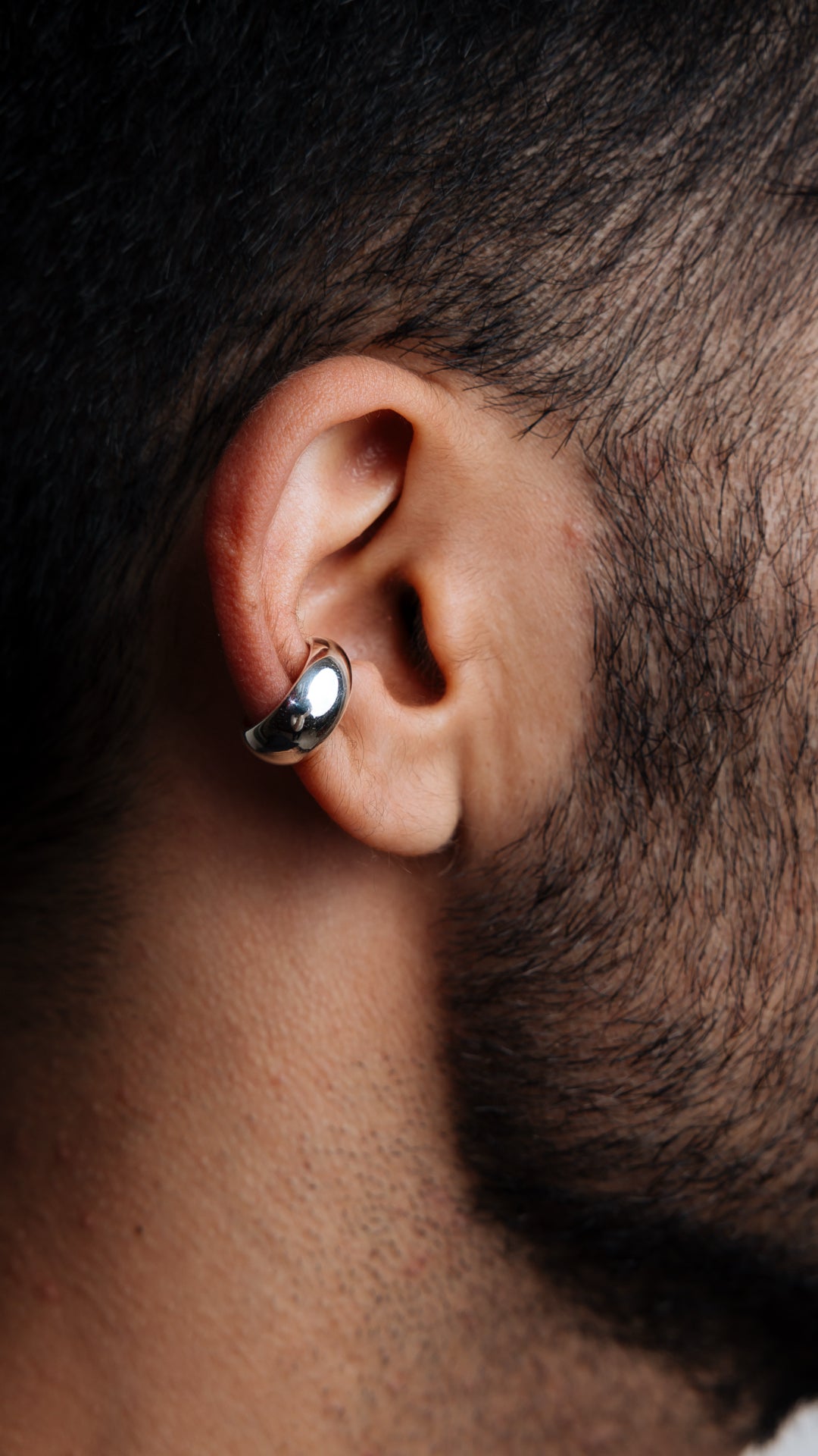 Low Domed Cuff Earring