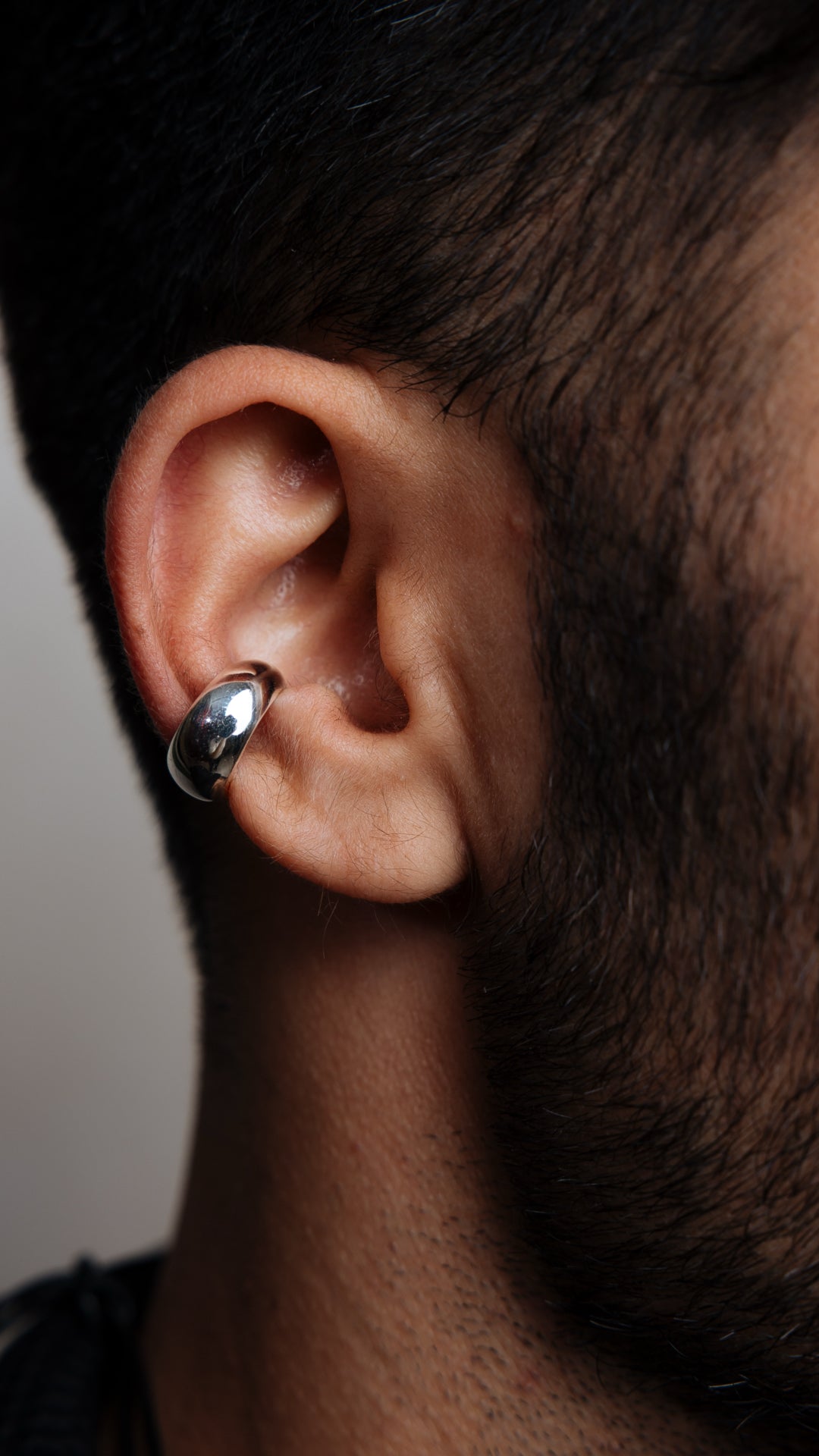 Low Domed Cuff Earring