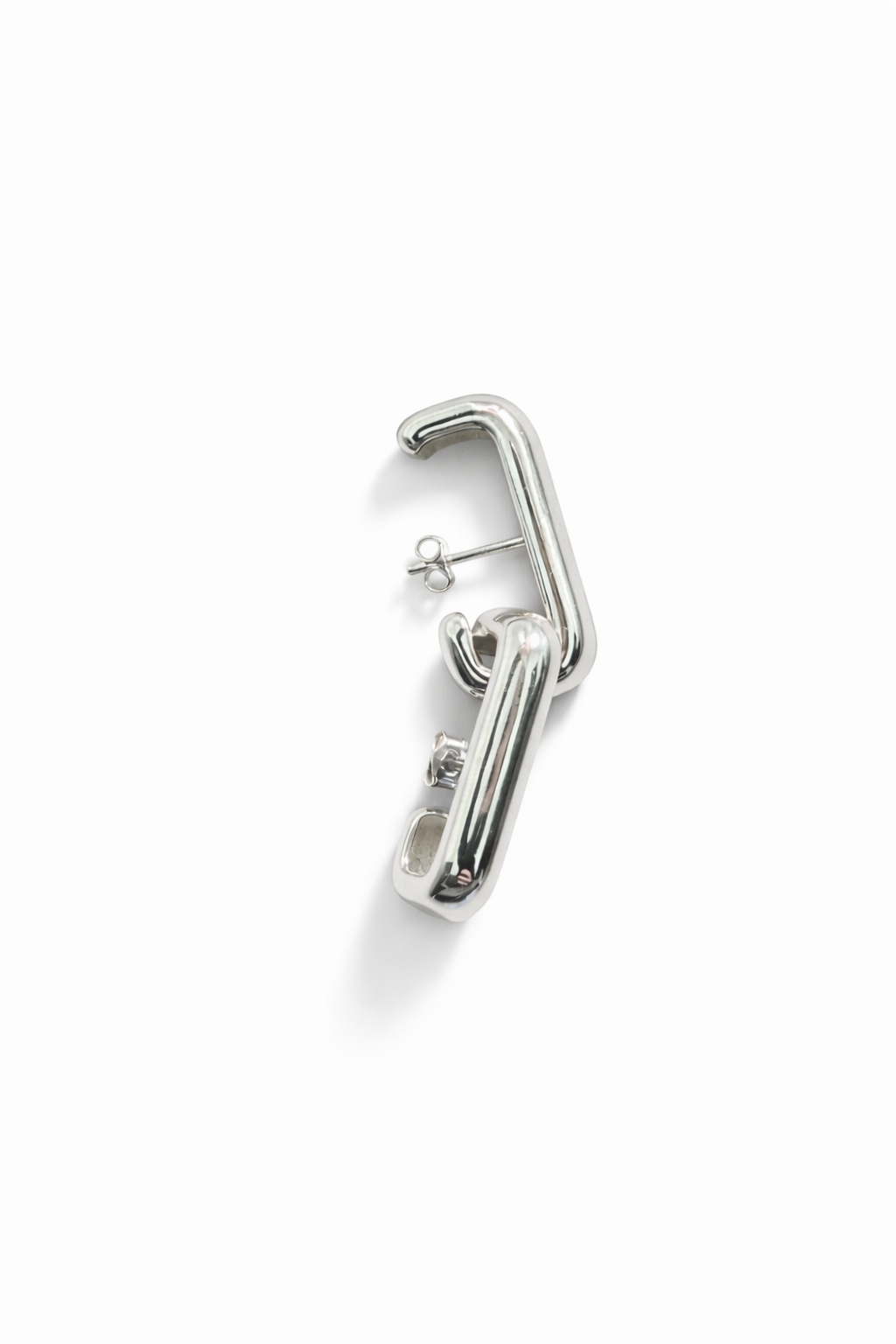 Suspender Sterling Silver Earring