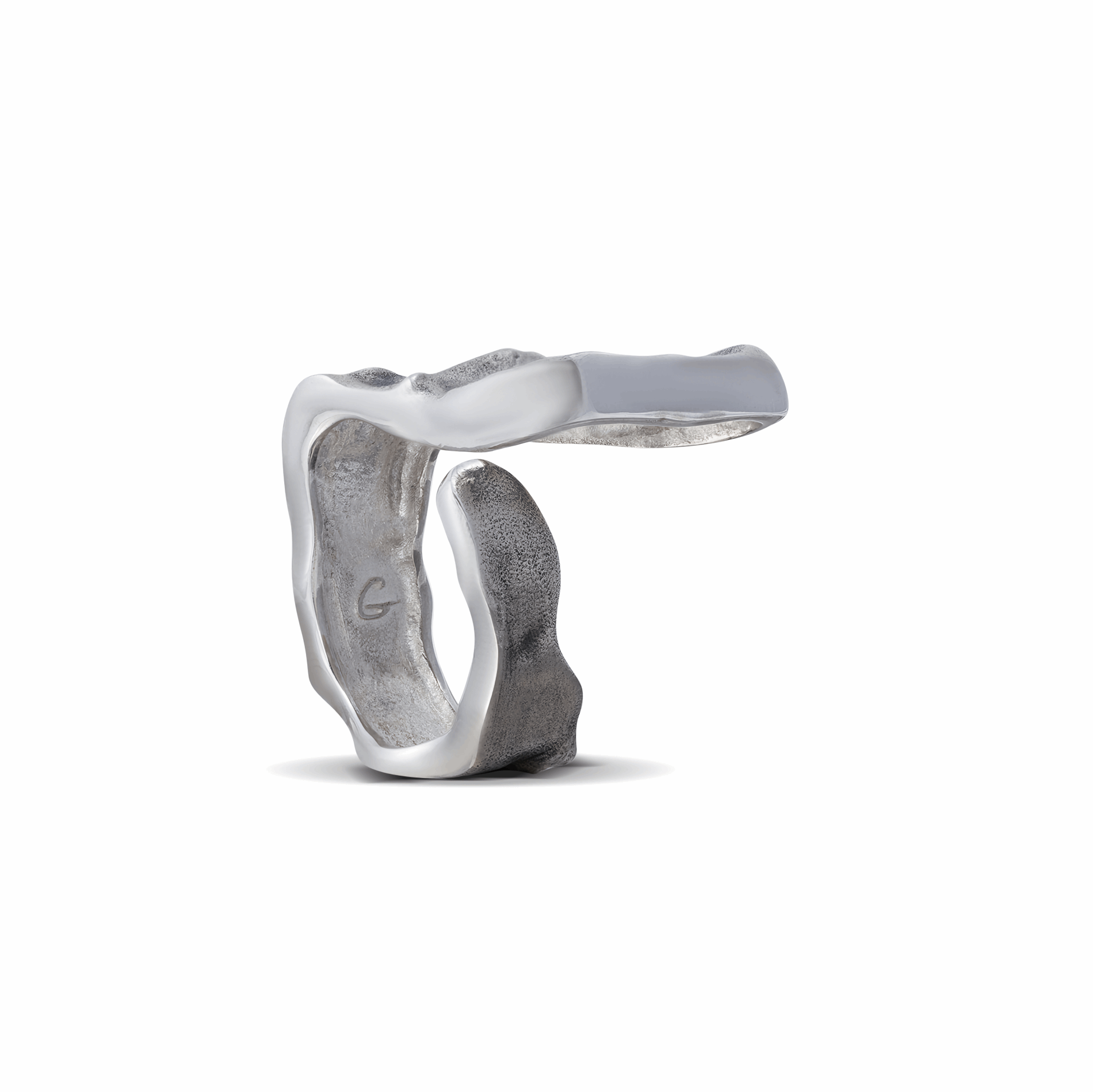 Support Ukraine sellers with this handcrafted silver designer ring.