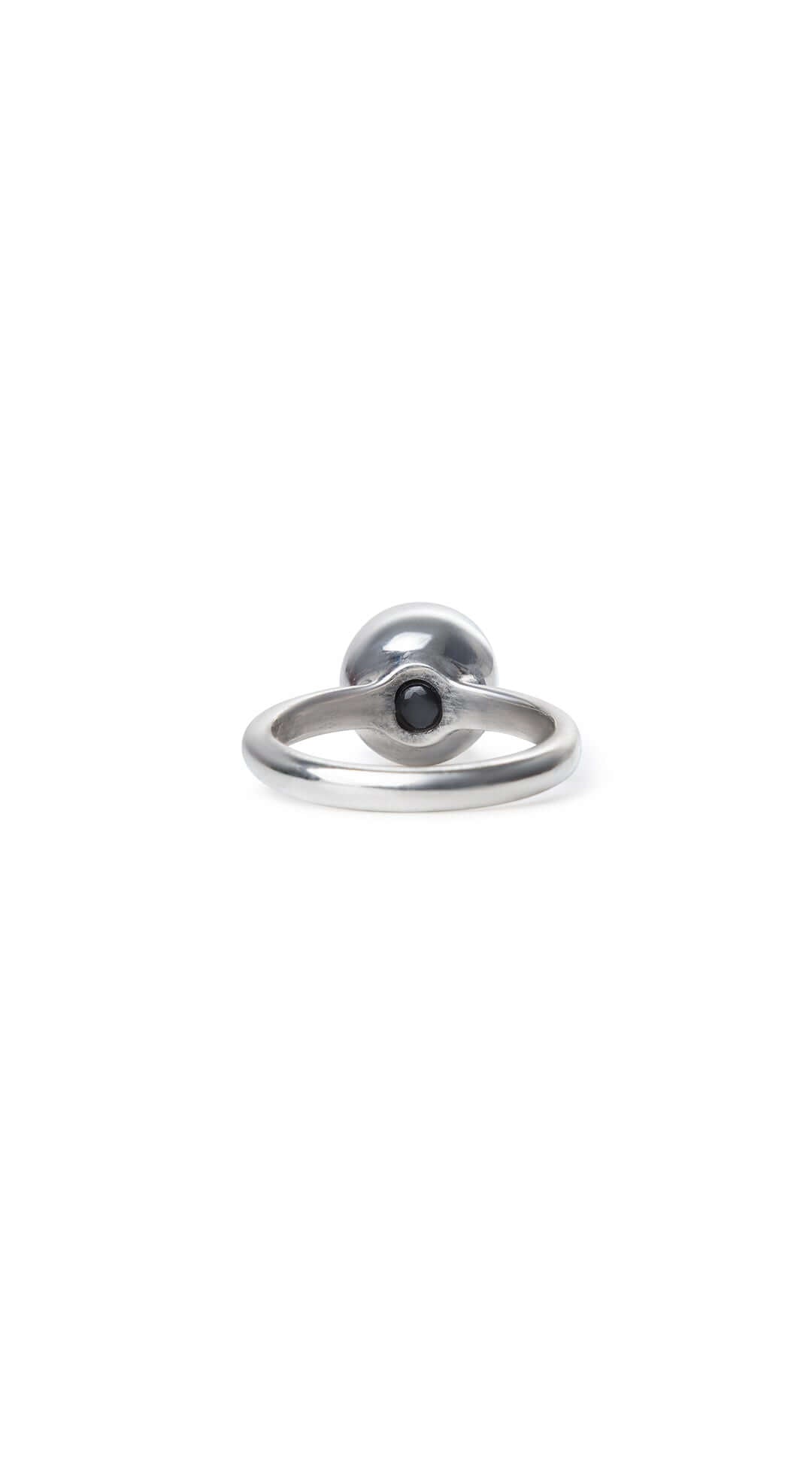 Minimalist handcrafted silver bubble ring designed for daily styling or gifting