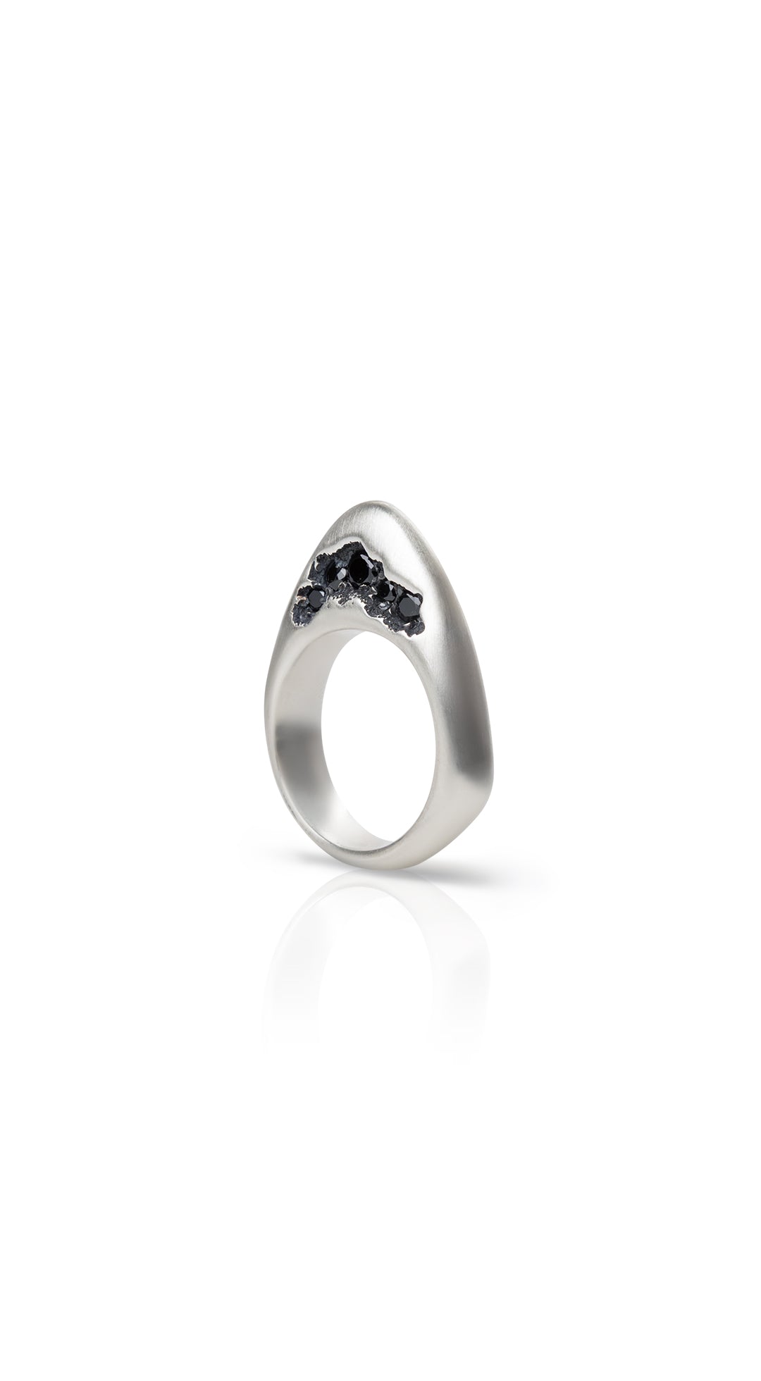 Triangle Stone Ring