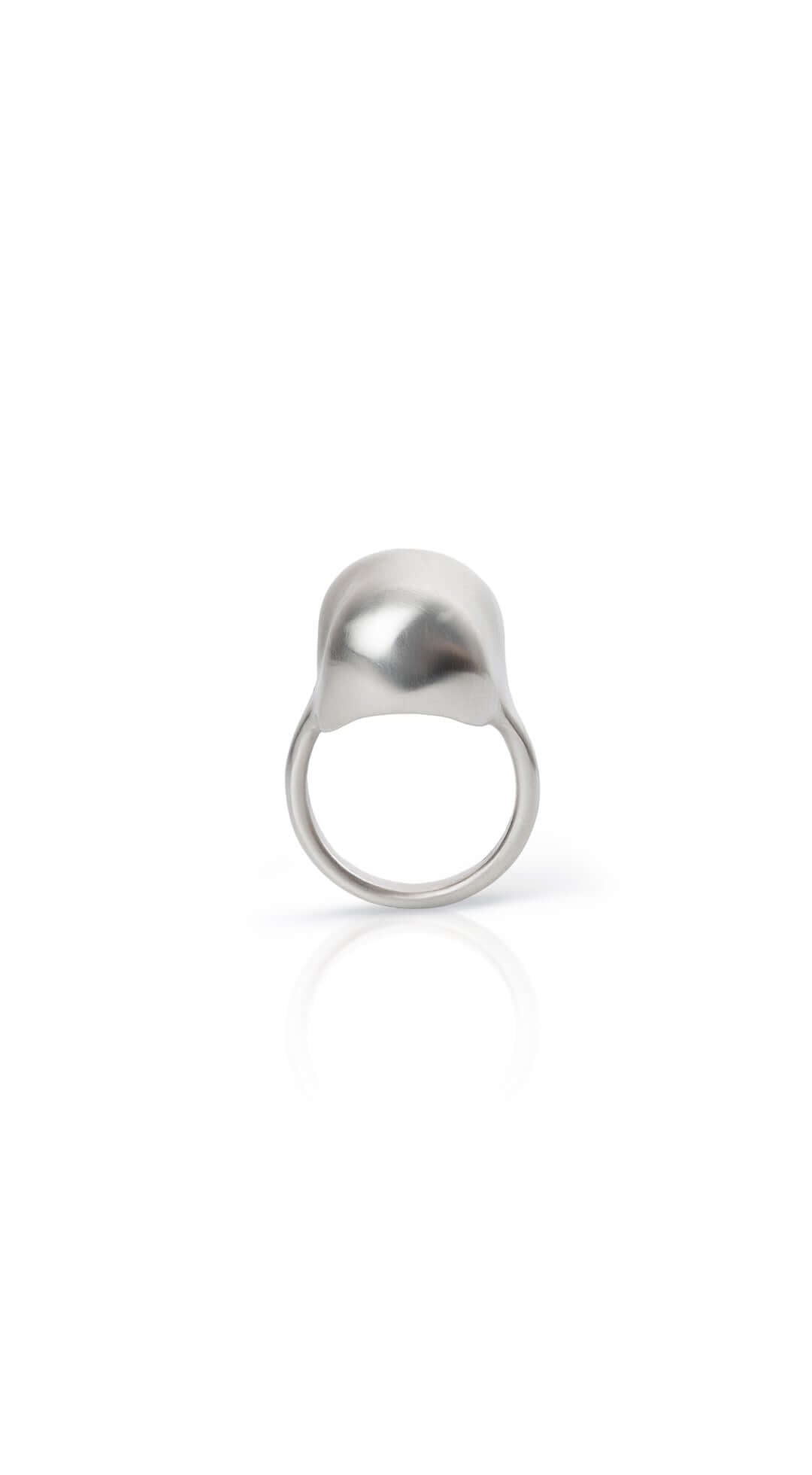 Handmade sterling silver ring featuring refined details and a clean minimalist design