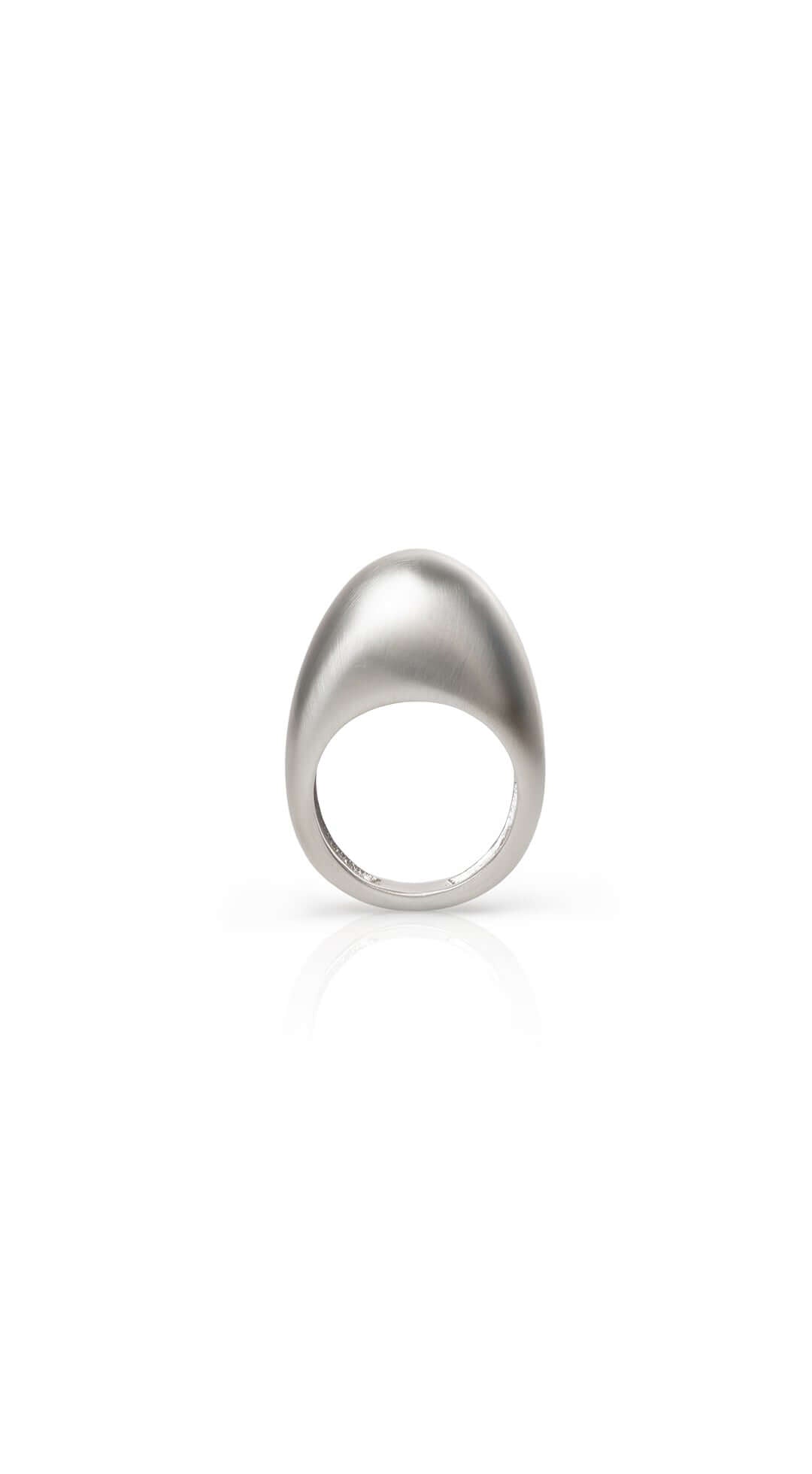 Handmade silver ring with delicate details and an elegant design, crafted to order in Kyiv
