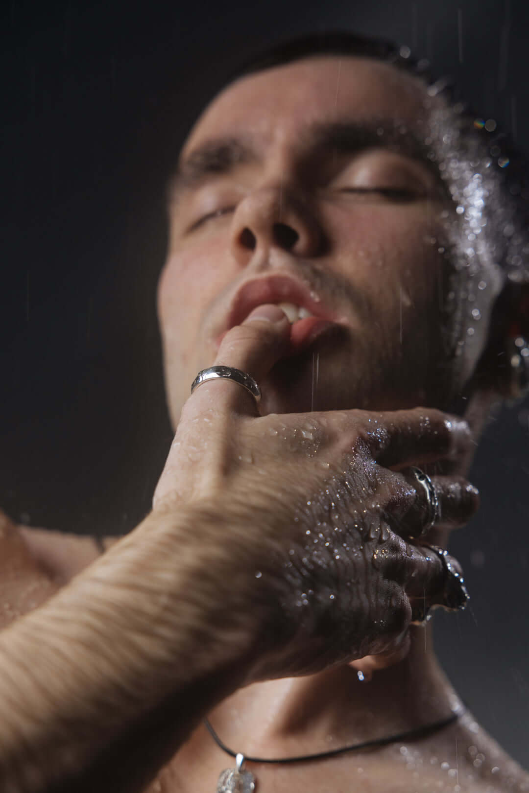 Close-up of nan, handmade handmade jewelry details