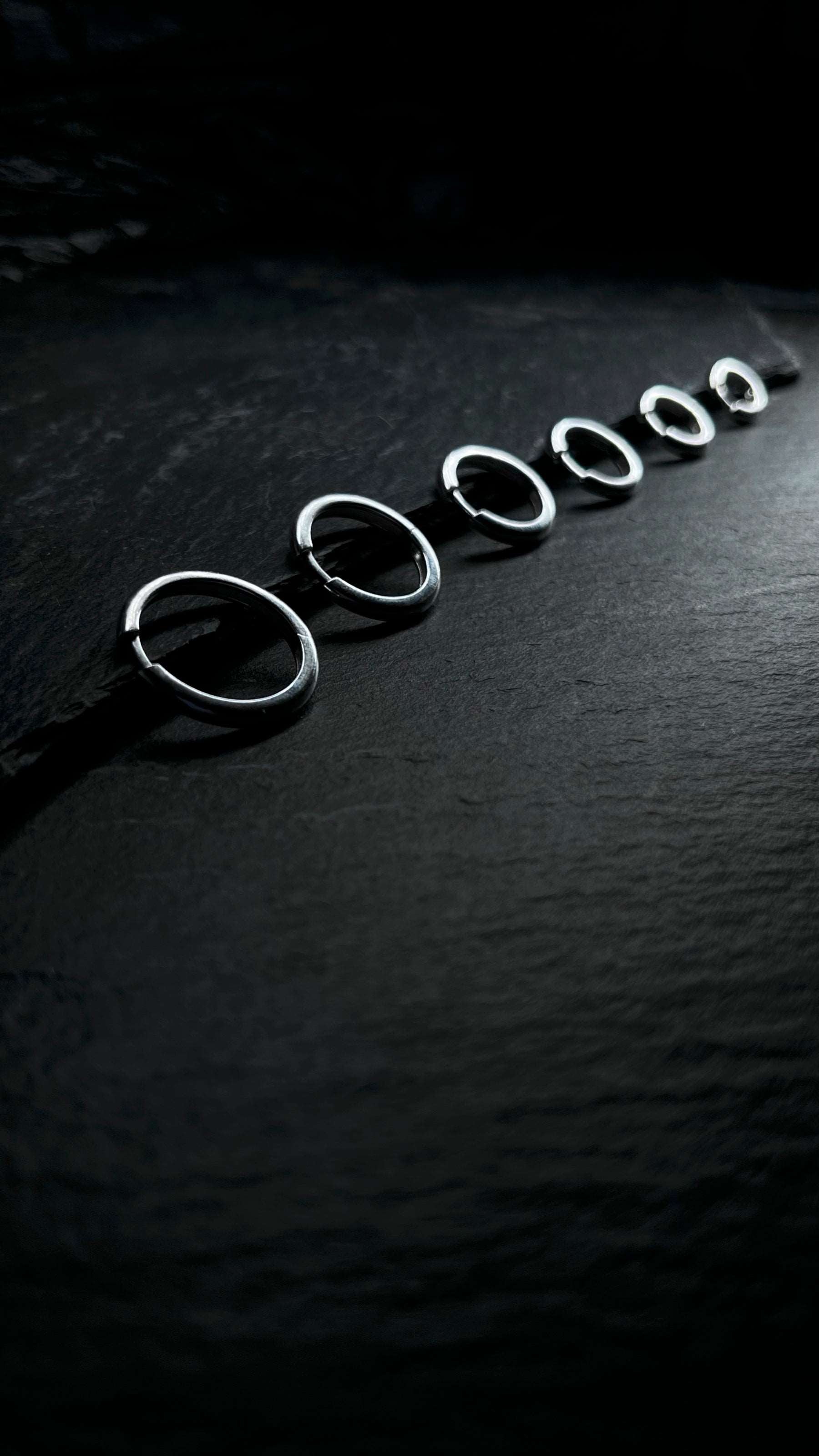 Sterling Silver huggie earrings