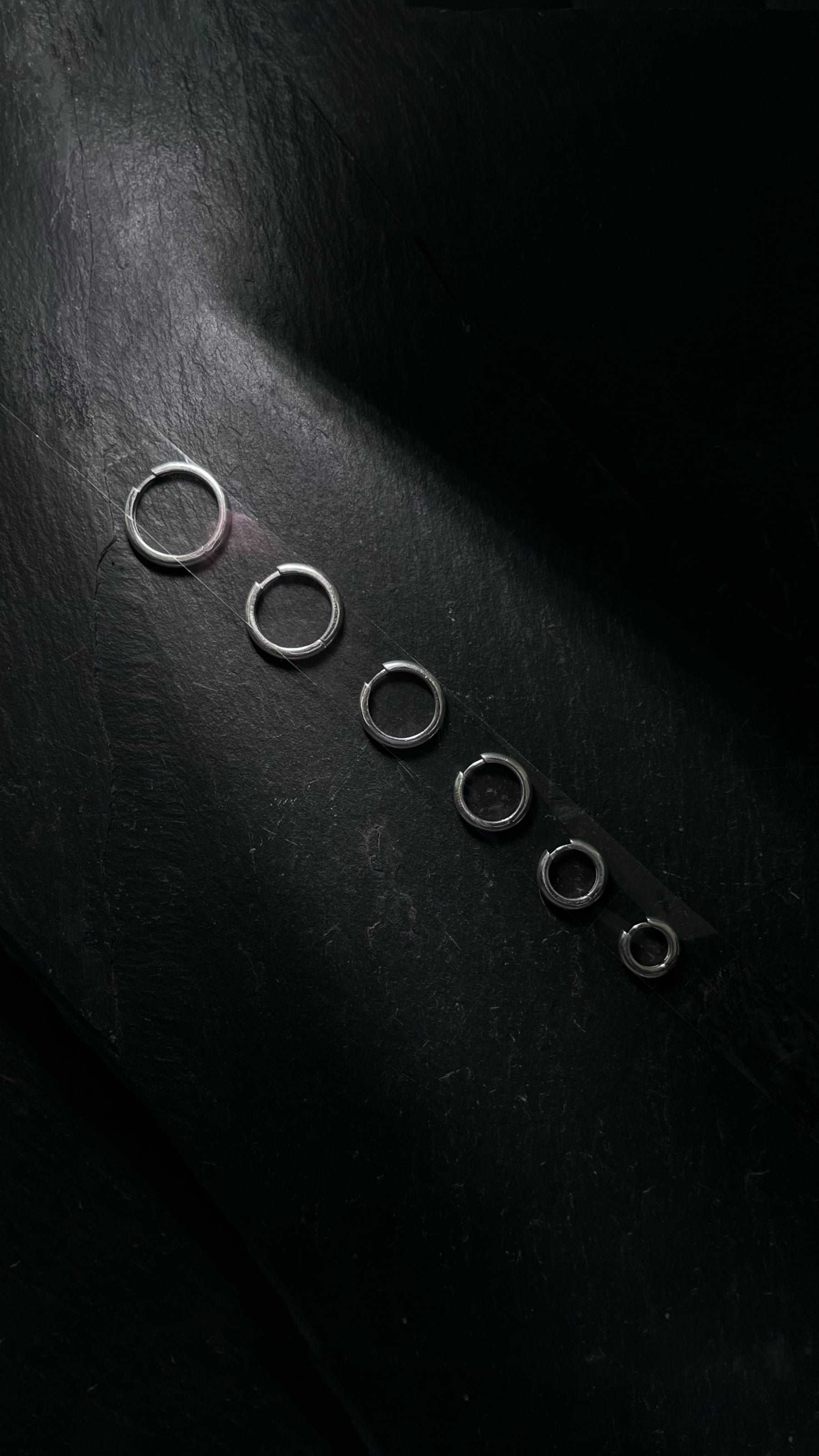 Sterling Silver huggie earrings