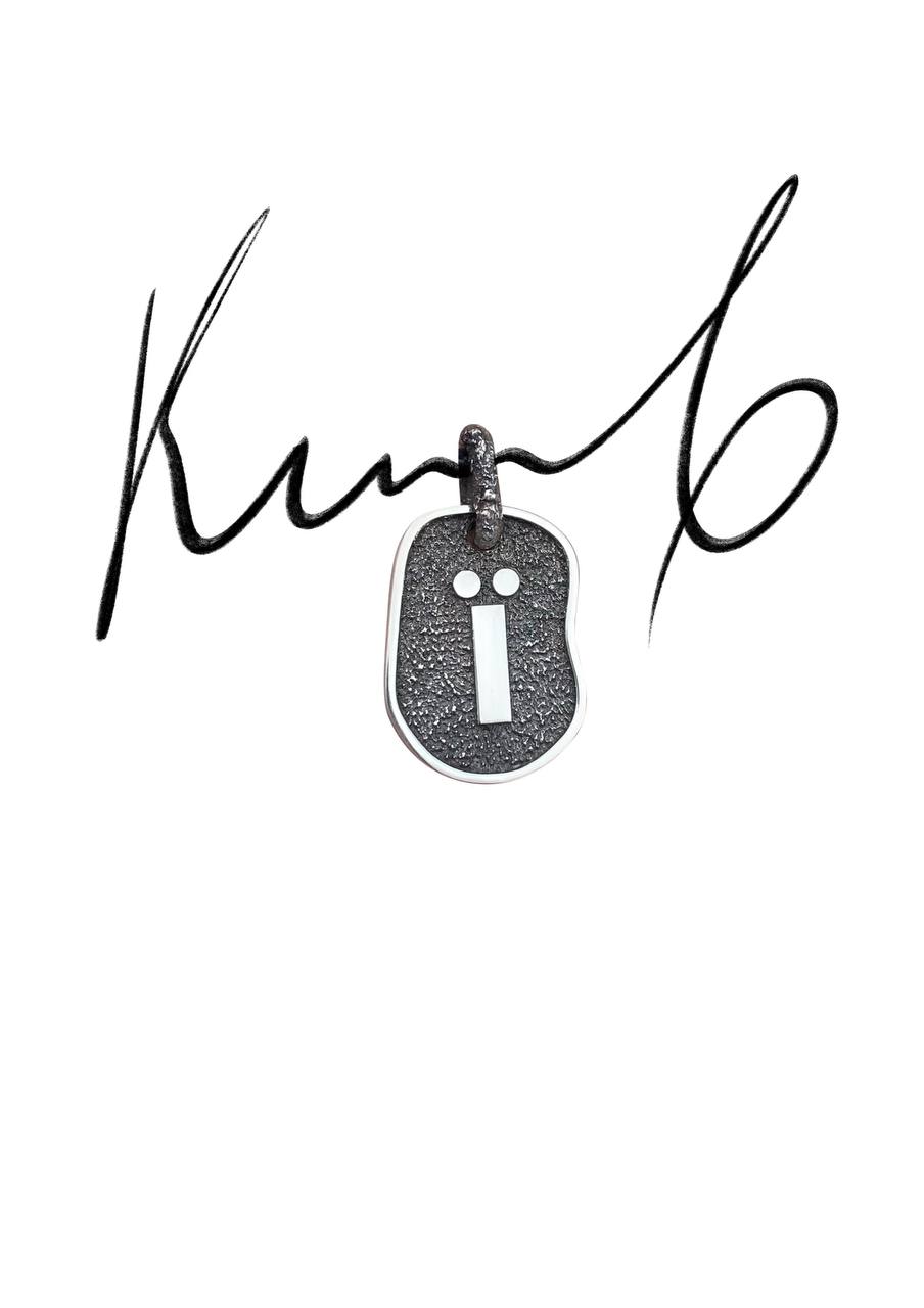 Delicate sterling silver pendant capturing Ukraine's historical courage and modern global resilience