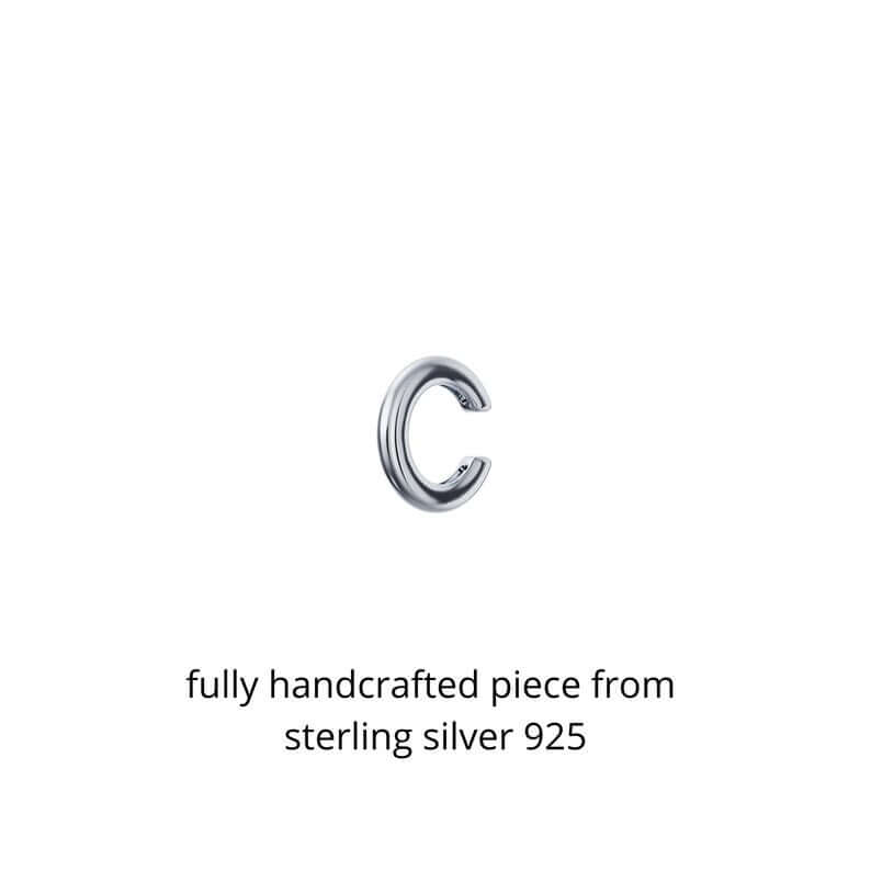 Single Cuff minimalist cuff earring featuring a polished detail, handcrafted design.