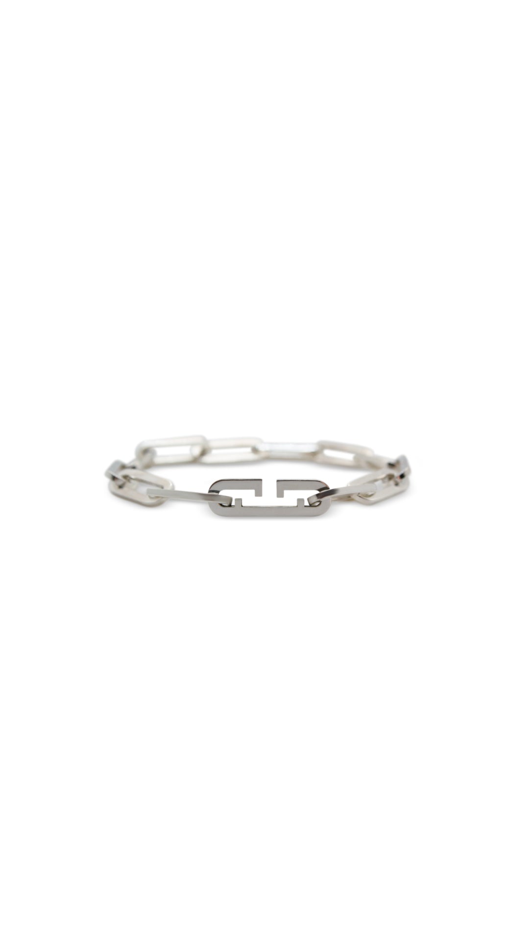 Paperclip Sterling Silver Bracelet