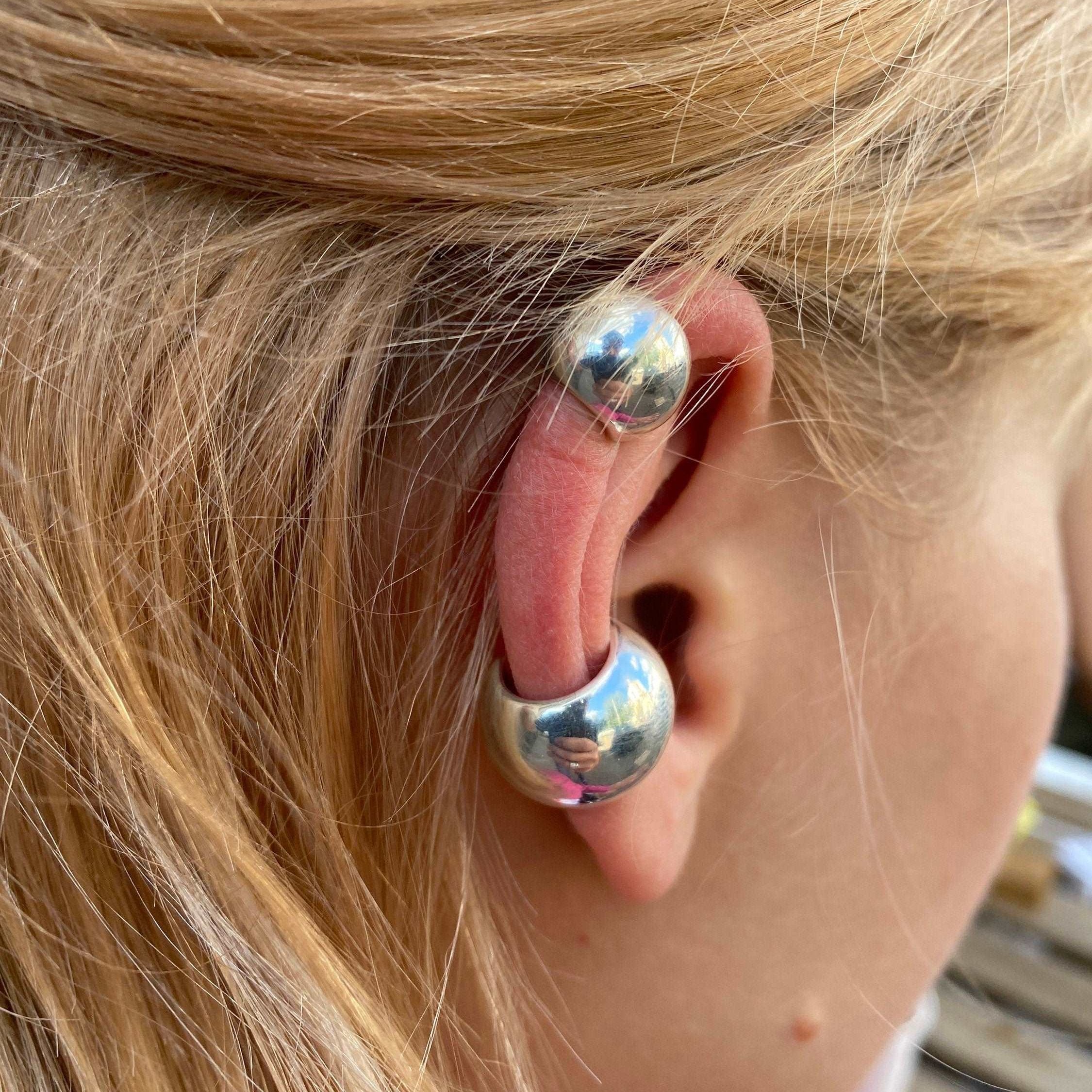 Check out our non pierced ear cuff selection for the very best in unique or custom, handmade pieces from our cuff & wrap earrings