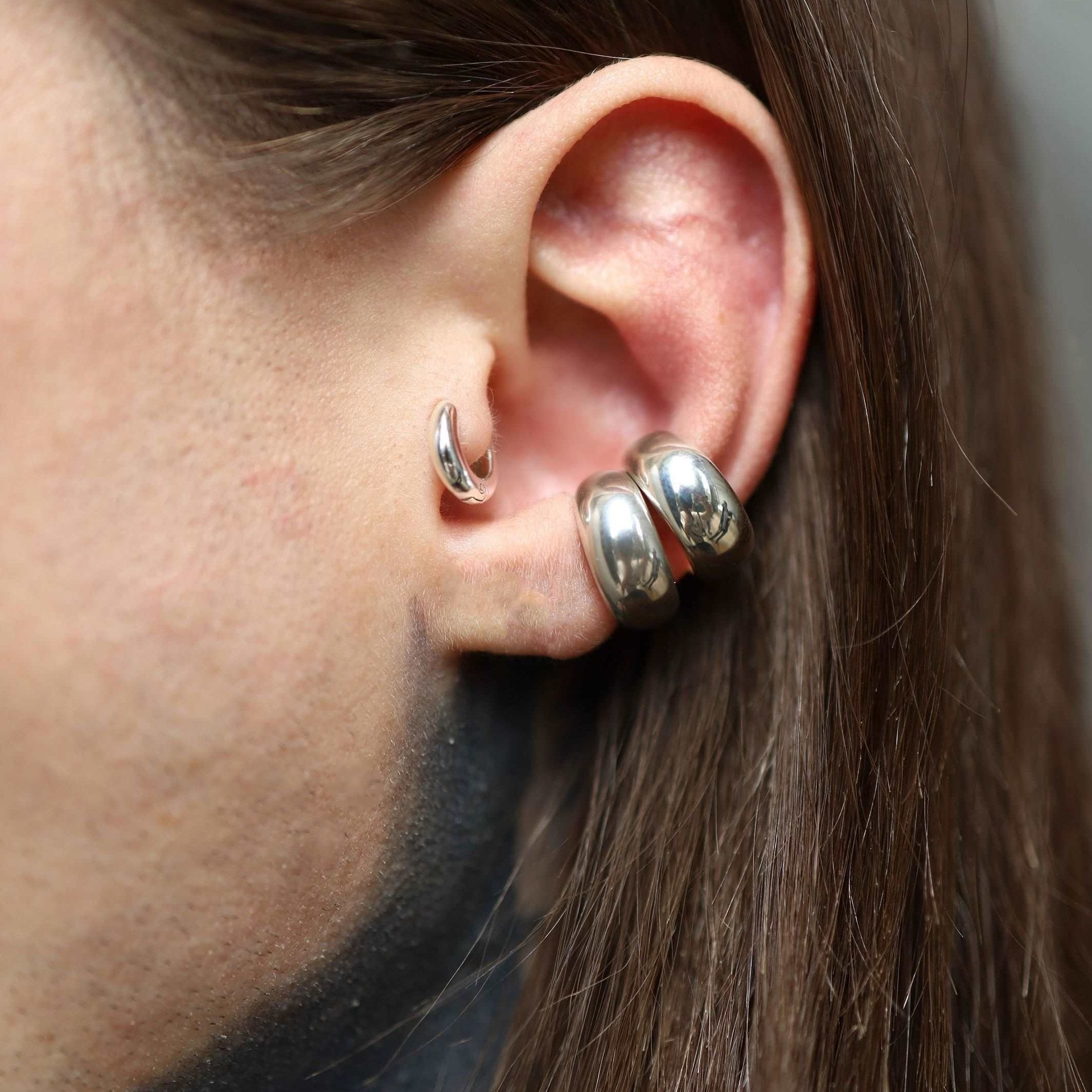 Low Domed Cuff Earring